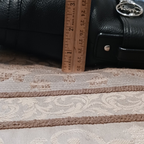 Coach VTG Black Peebled Leather Crossbody. # F19722 EUC 🎉🎉Host Pick 1/8/25🎉🎉 - Picture 6 of 16